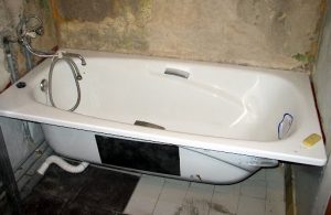 Установка стальной ванны в Арамиле